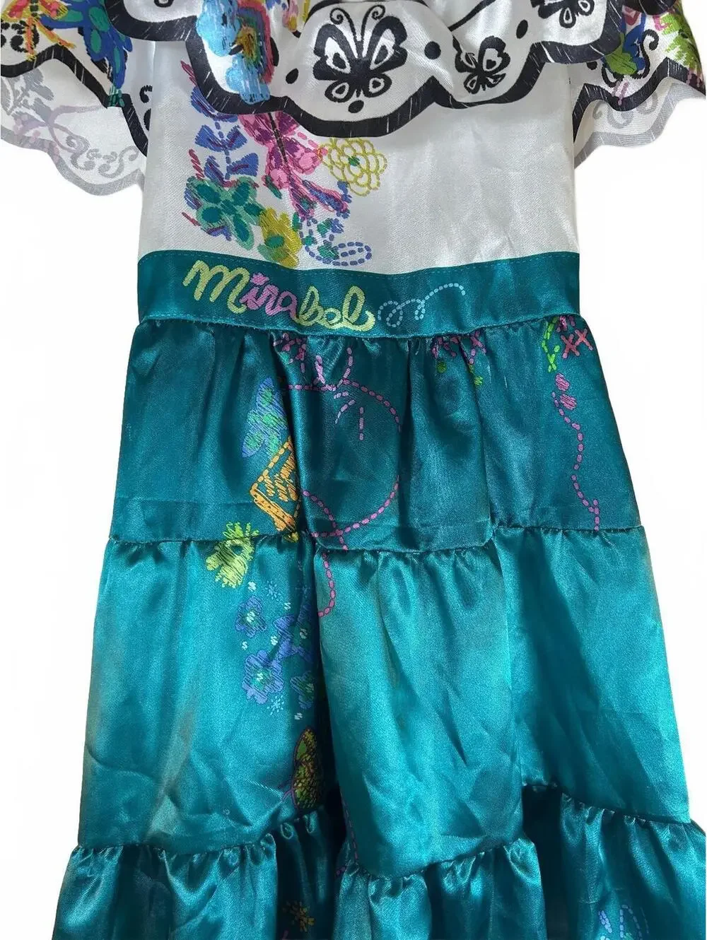 JACK PACIFIC Disney Girl’s Encanto Mirabel Madrigal Costume Dress / Size: 4-6X